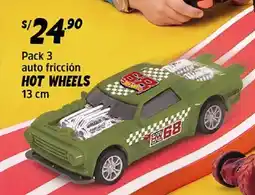 Plaza Vea Hot wheels auto fricción oferta