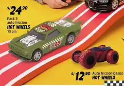 Plaza Vea Hot wheels auto fricción oferta