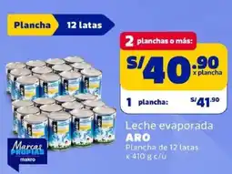 Makro Aro leche evaporada oferta