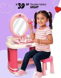 Plaza Vea Bright tocador básico oferta