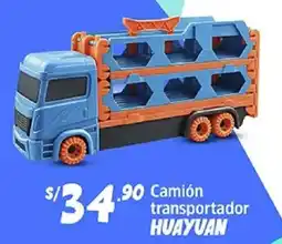 Plaza Vea Huayuan camión transportador oferta