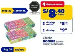 Makro Chicle Boogie Surtido oferta