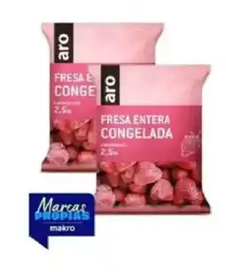 Makro Aro fresa entera congelada oferta