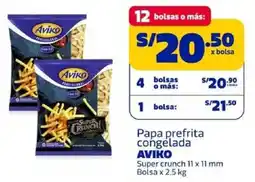Makro Aviko papa prefrita congelada super crunch oferta