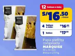 Makro Marquise papa prefrita congelada oferta