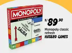 Plaza Vea Monopoly el clasico juego de mesa oferta