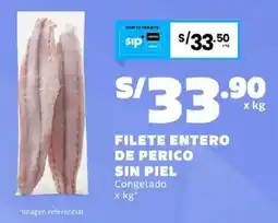 Makro Filete entero de perico sin piel oferta