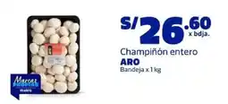 Makro Aro champiñón entero oferta