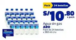 Makro Aro agua sin gas oferta