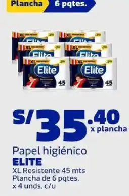 Makro Elite papel higiénico oferta