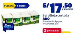 Makro Aro servilleta cortada oferta