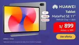 Hiraoka Huawei tablet matepad se 11 oferta