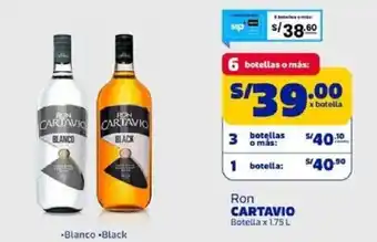 Makro Cartavio ron oferta