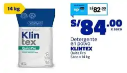 Makro Klintex detergente en polvo quita pro oferta