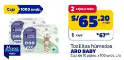 Makro Aro baby toallitas húmedas oferta
