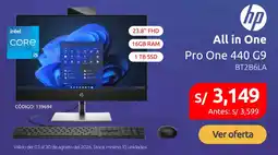 Hiraoka Hp all in one pro one 440 g9 oferta