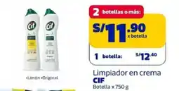 Makro Cif limpiador en crema oferta