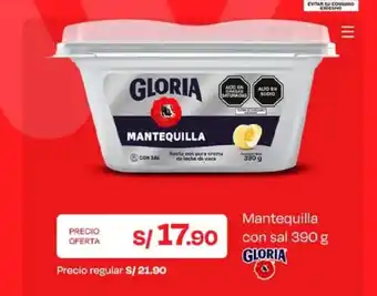 Gloria mantequilla con sal