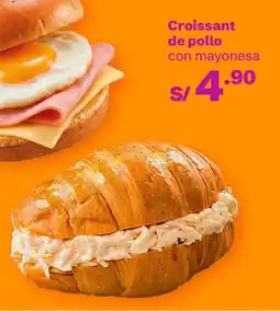 Tambo Croissant de pollo con mayonesa oferta