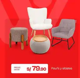 Wong Poufs y sitiales oferta
