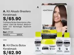 Leonisa Keratimask kit alisado brasileño oferta