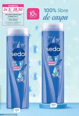 Azzorti Sedal shampoo 2 en 1 oferta