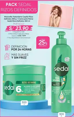 Azzorti Sedal rizos definidos oferta
