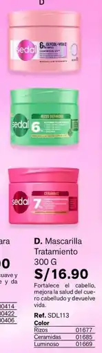 Leonisa Sedal mascarilla tratamiento oferta