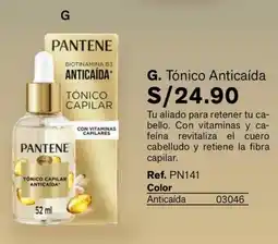 Leonisa Pantene tónico anticaída oferta