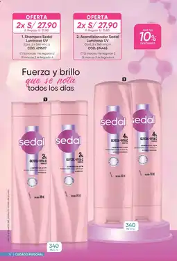 Azzorti Sedal Shampoo Luminoso UV oferta