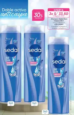 Azzorti Sedal shampoo 2 en 1 oferta