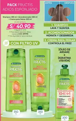 Azzorti Garnier fructis adiós esponjado oferta