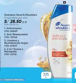 Azzorti Head & Shoulders shampoo oferta