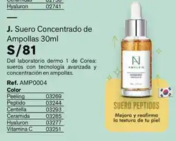 Leonisa Amplein suero concentrado de ampollas oferta