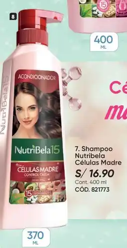 Azzorti Nutribela 15 shampoo células madre oferta