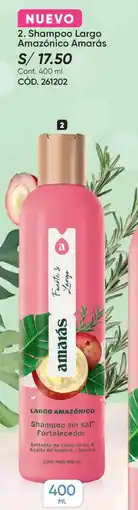 Azzorti Amarás shampoo largo amazónico amarás oferta