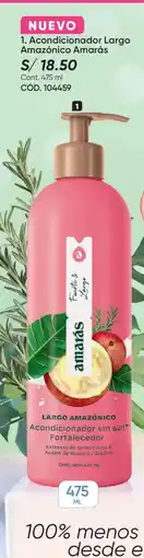 Azzorti Amarás acondicionador largo amazónico oferta