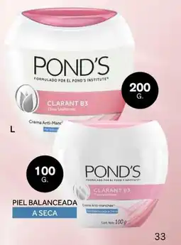 Leonisa Pond's clarant b3 tono uniforme oferta
