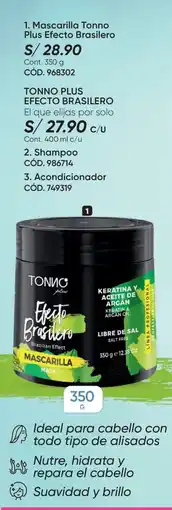 Azzorti Tonno mascarilla tonno plus efecto brasilerro oferta
