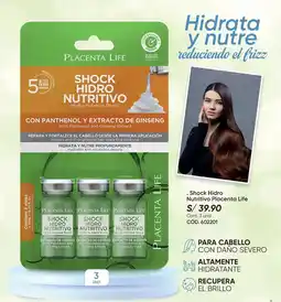 Azzorti Shock Hidro Nutritivo Placenta Life oferta