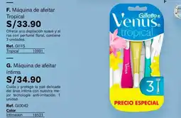 Leonisa Gillette Venus tropical oferta