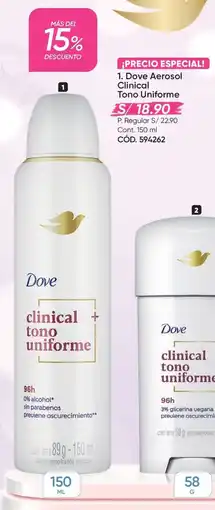 Azzorti Dove clinical tono uniforme oferta