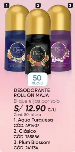 Azzorti Desodorante roll on maia oferta