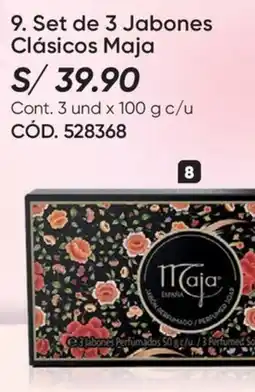 Azzorti Maja jabones clásicos oferta