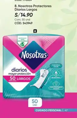 Azzorti Nosotras diarios mayor protección largos oferta