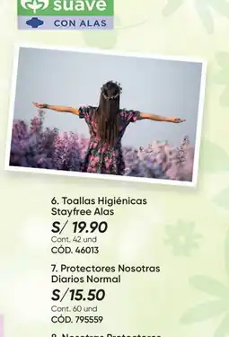 Azzorti Stayfree Toallas Higiénicas Alas oferta