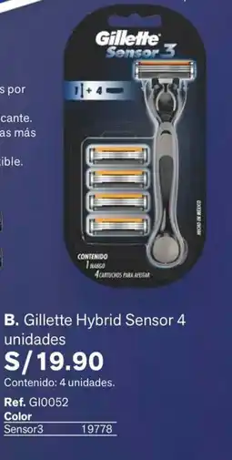 Leonisa Gillette Hybrid Sensor 4 oferta