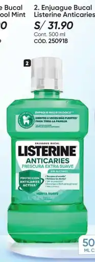 Azzorti Listerine enjuague bucal anticaries oferta