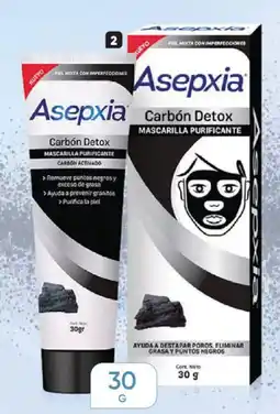Azzorti Asepxia carbón detox mascarilla purificante oferta