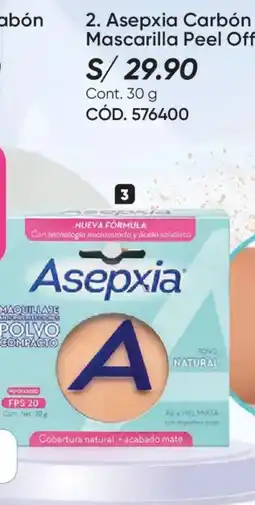 Azzorti Asepxia polvo compacto oferta